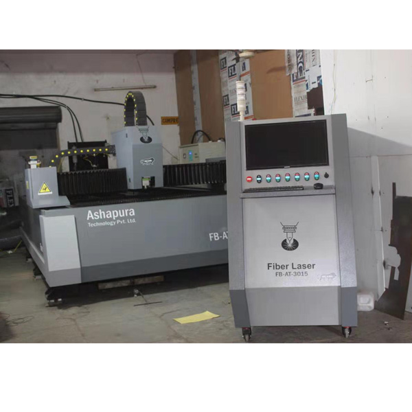 fiber laser cutting machine by india customer