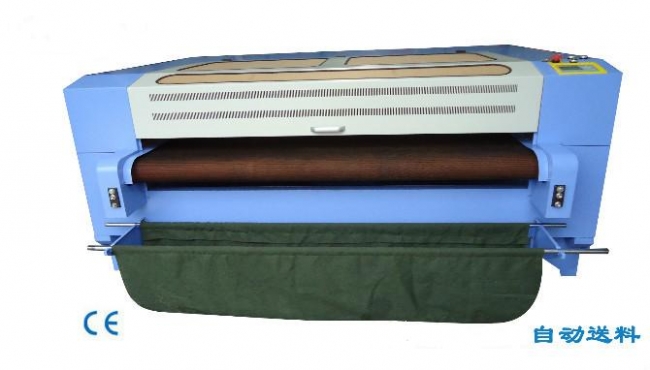 double head auto feeding co2 laser cutting machine 1610