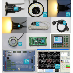 CCD CO2 laser cutting machine controller