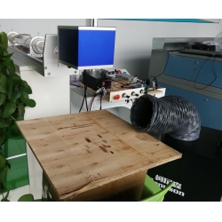 diy glass tube co2 laser marking machine