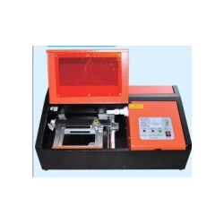 Laser stamp engraving machine