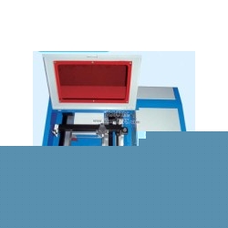 Laser stamp engraving machine