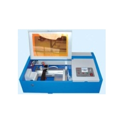 Laser stamp engraving machine