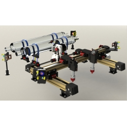 Co2 laser machine mechanical parts