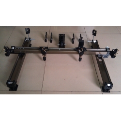 double inside slider rail single head double head whole set parts